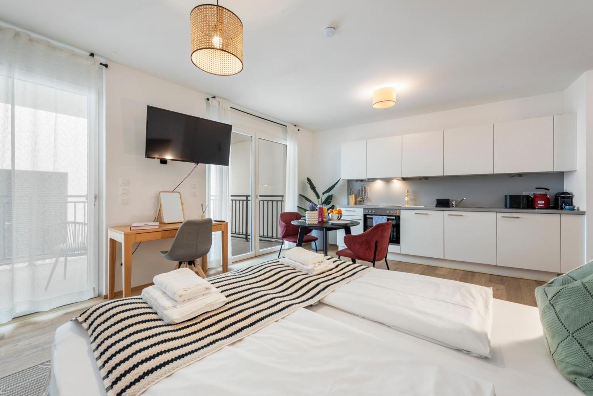 Aparthotel Vienna Hills Living Exterior foto